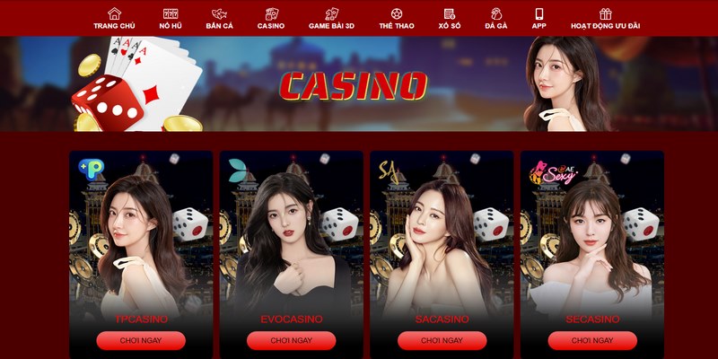 Phá Đảo Casino Helo88 Cùng 250 Bàn Cược Cùng Dealer Sexy